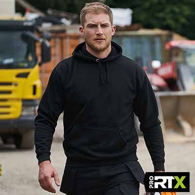 Workwear Hoodies, garments that we supply for printing