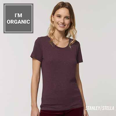 Organic t-shirt, ethical sourced, vegan, great for printing
