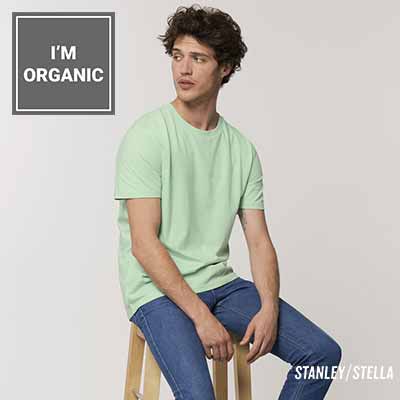 Organic t-shirt, ethical sourced, vegan, great for printing